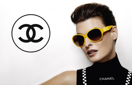 Linda Evangelista by Karl Lagerfeld for Chanel Eyewear SS 2012-001